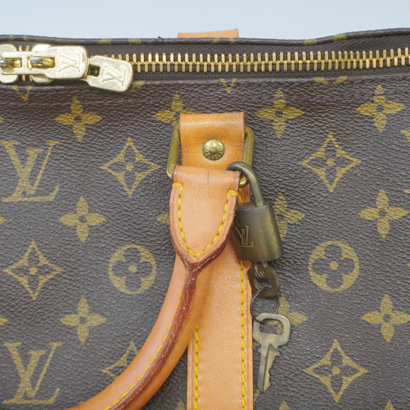 Auth Louis Vuitton Monogram Keepol 60 M41422 Men,Women,Unisex Boston Bag,Handbag - Picture 11 of 13